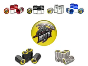 Valve Stem Caps Bicycle Durable Design